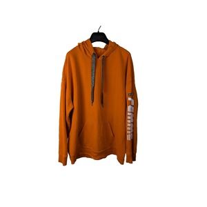 Flirtitude Active Orange Graphic Sleeve Hoodie XXL